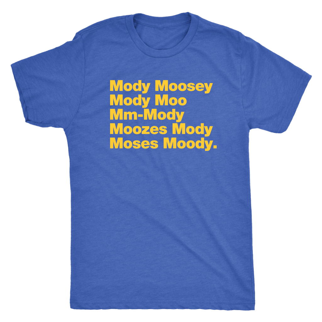 Moses Moody Tee - Vintage Royal